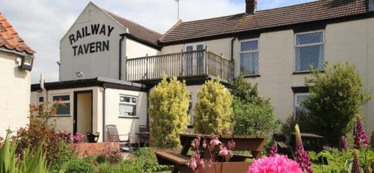 The Railway Tavern in Aby